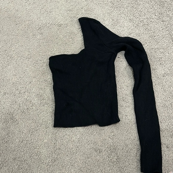 Abercrombie One Shoulder Sweater - Picture 1 of 4